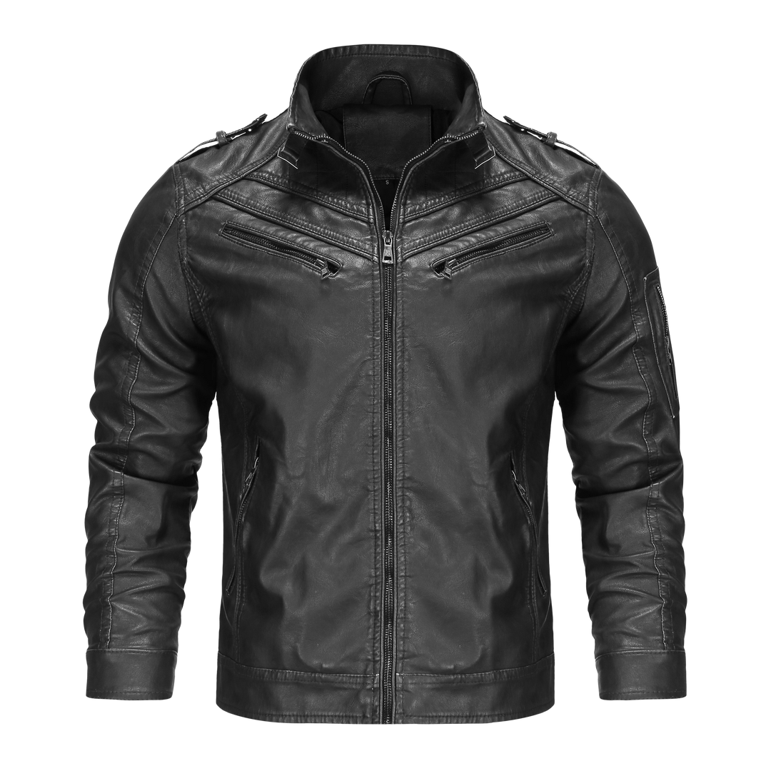 Beau Outerwear  Phantom Rider Leather Jacket