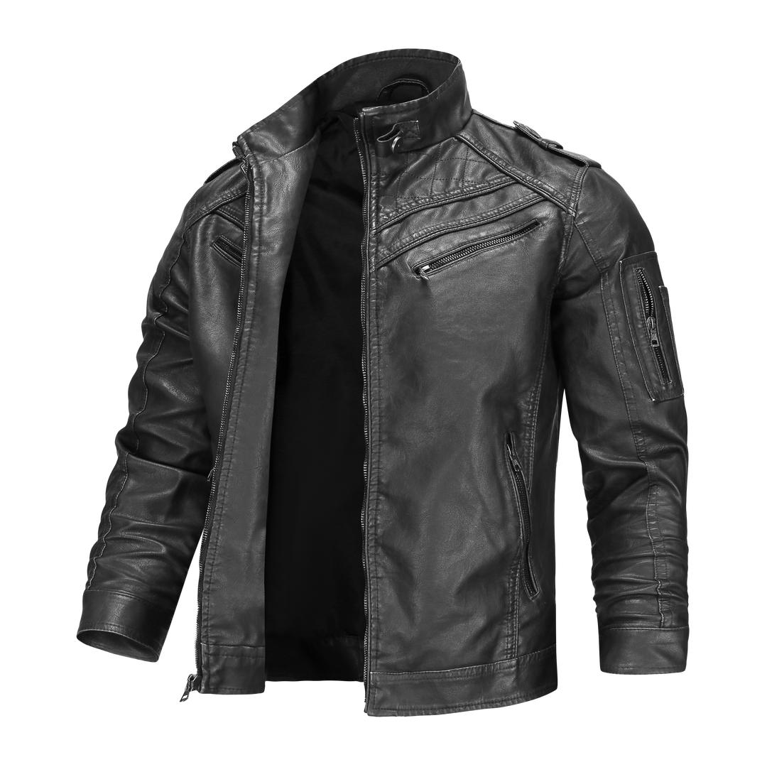 Beau Outerwear  Phantom Rider Leather Jacket