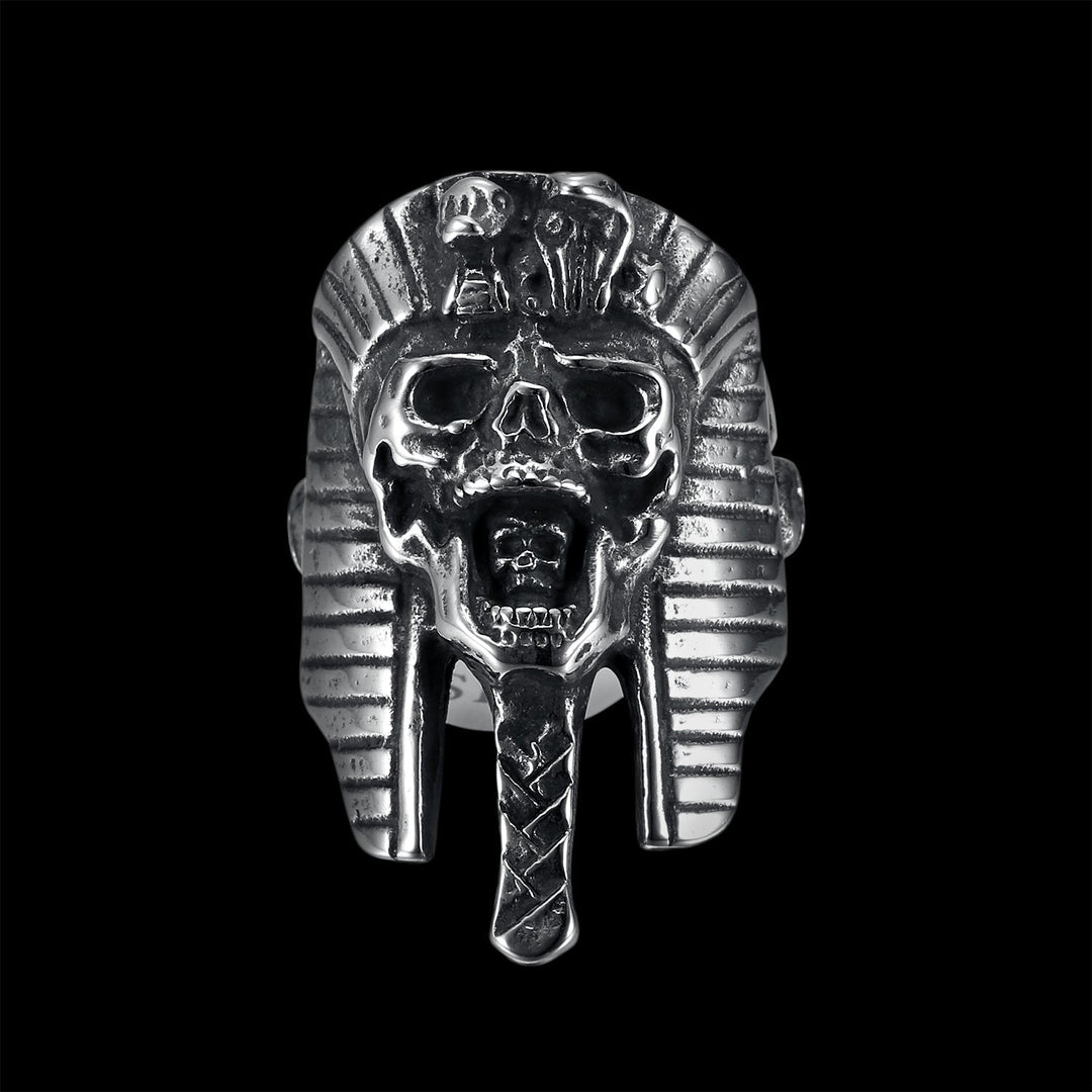 EGYPTIAN CURSE SKULL RING