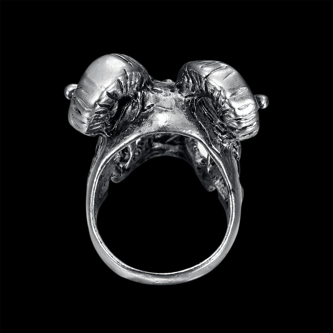 DEVIL GOAT SKULL RING