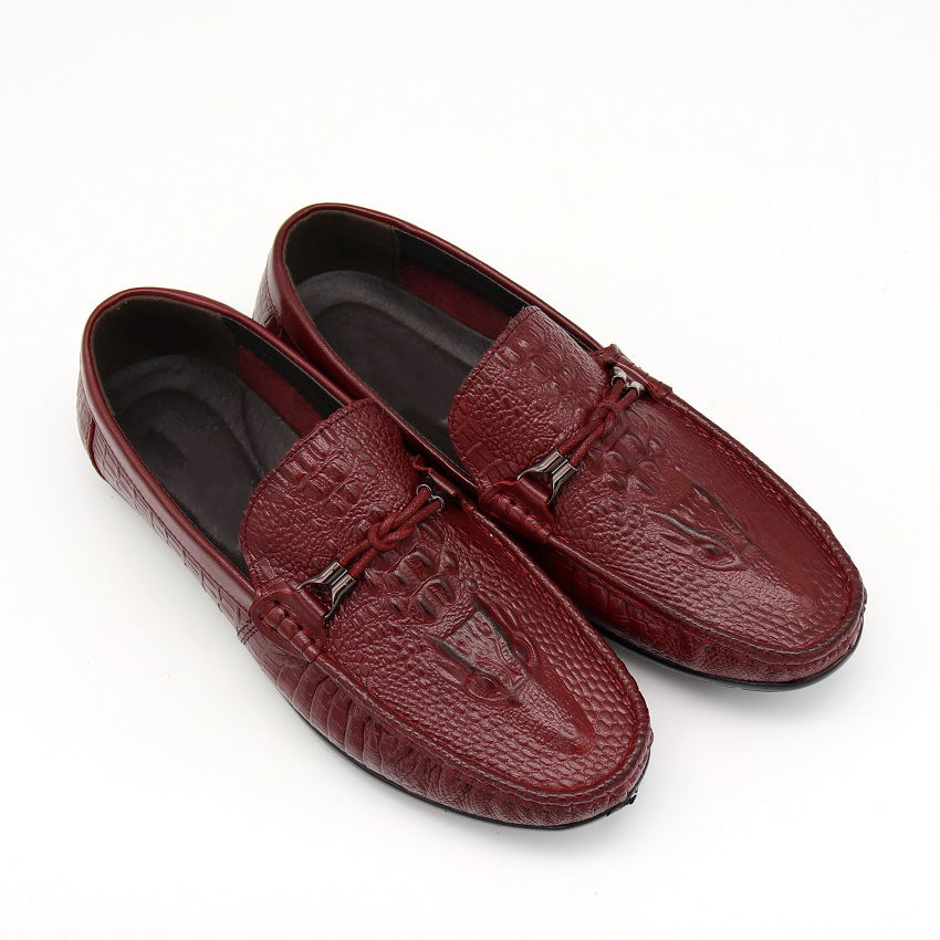 Beau Outerwear  Crocodile Tasseled Loafers