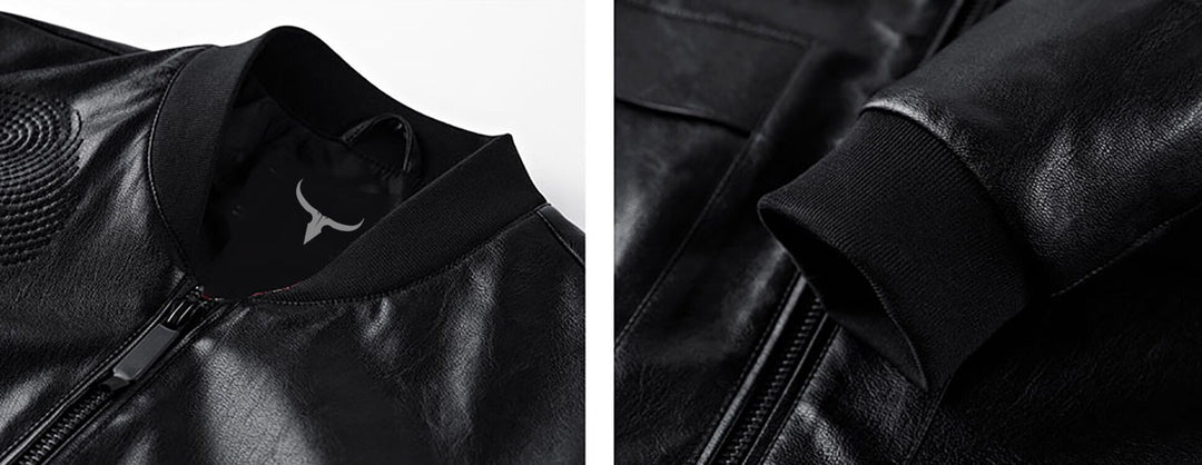 Beau Outerwear  Racer Leather Jacket