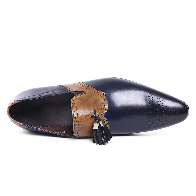 Beau Outerwear  Griffin Tasseled Slip-on Dress Shoes