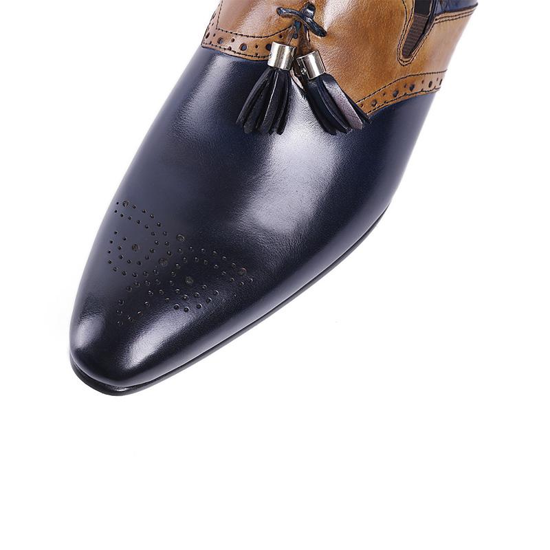 Beau Outerwear  Griffin Tasseled Slip-on Dress Shoes