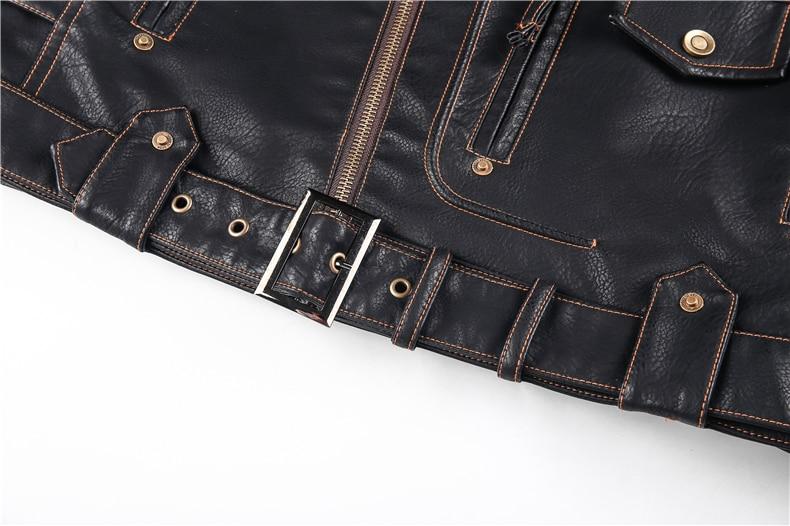 Beau Outerwear  Vagabond Leather Jacket