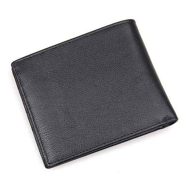 Beau Outerwear  Apollo Black Leather Bi-Fold Wallet