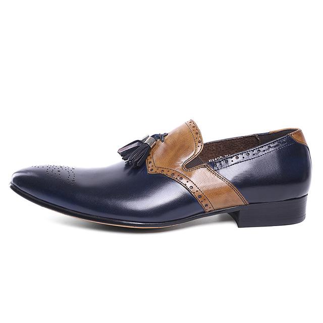 Beau Outerwear  Griffin Tasseled Slip-on Dress Shoes