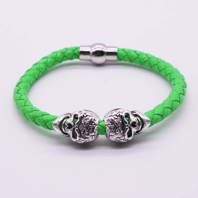 Beau Outerwear  Magnetic Skull Bracelet