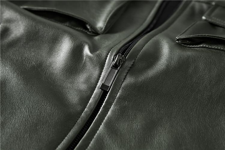 Beau Outerwear  Armen Leather Jacket