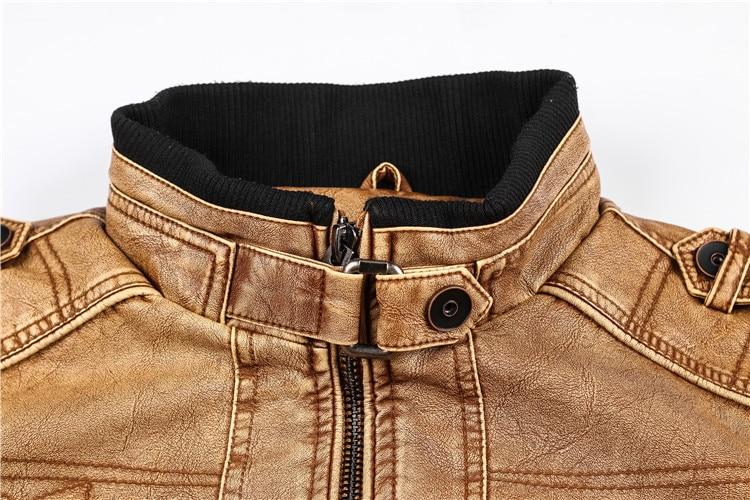 Beau Outerwear  Provenance Biker Leather Jacket